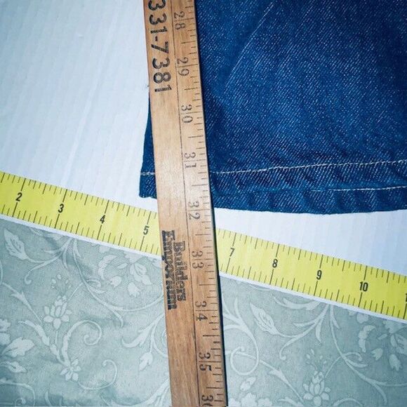 DICKIES LU200RNB 38x32 Carpenter Jeans Indigo 100% Cotton NEW with Tags - Picture 7 of 12